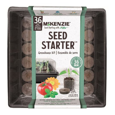 Ensemble de serre Jiffy 36 pastilles