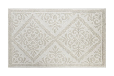 Tapis de bain Arabeschi en coton antidérapant