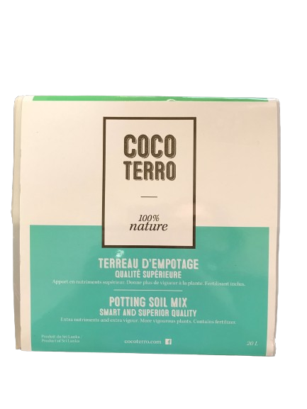 Terreau d'empotage Coco Terro