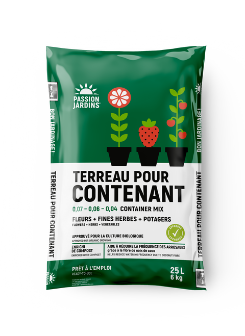 Terreau pour contenant "Passion Jardins"