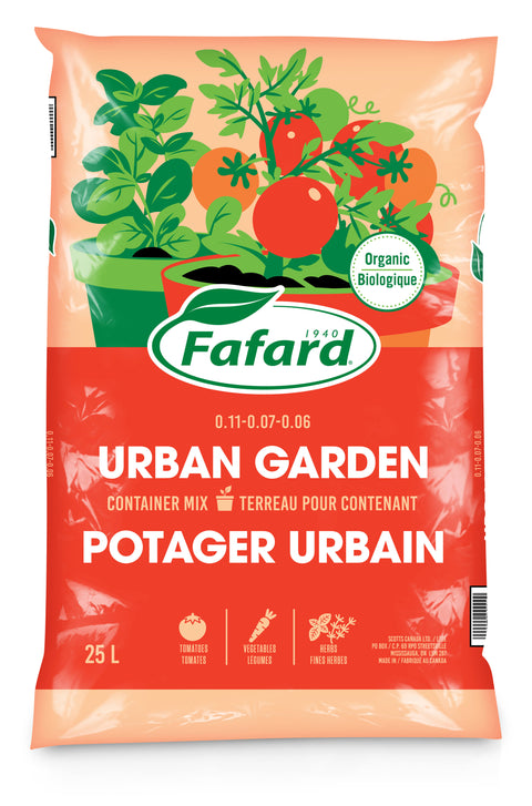 Terreau Potager Urbain "Fafard" Biologique
