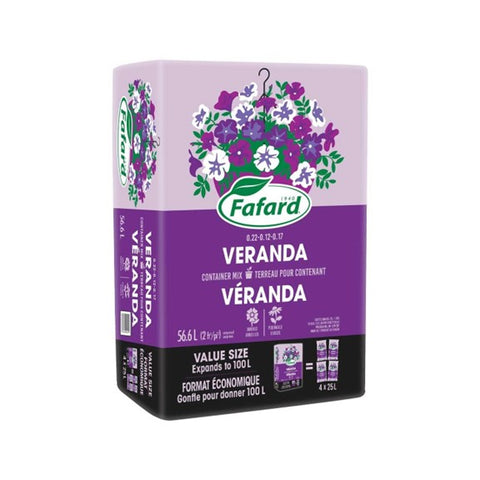 Terreau Véranda Fafard en ballot compressé