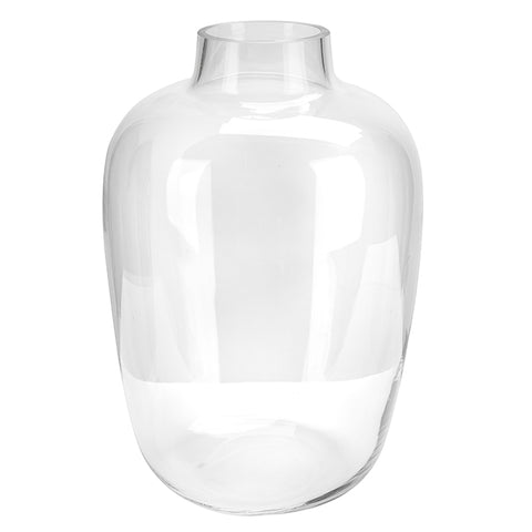 Vase en verre arrondi