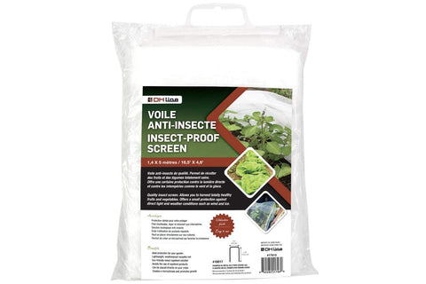 Voile filet anti-insecte pour fruits et légumes