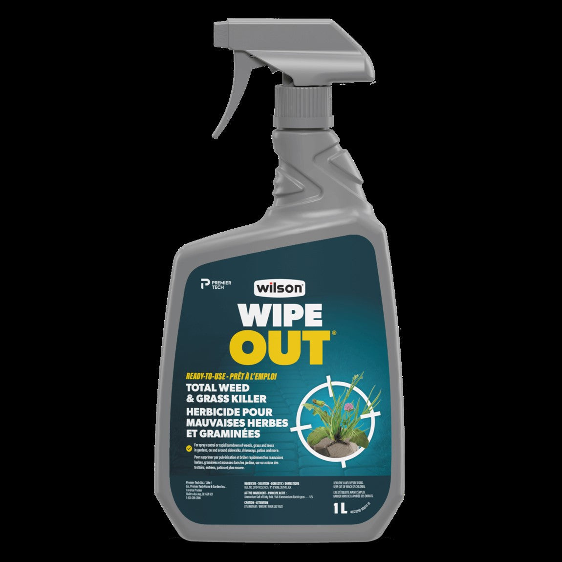 total wipeout herbicide Herbicide pelouse Weed OUT total ultra - Wilson