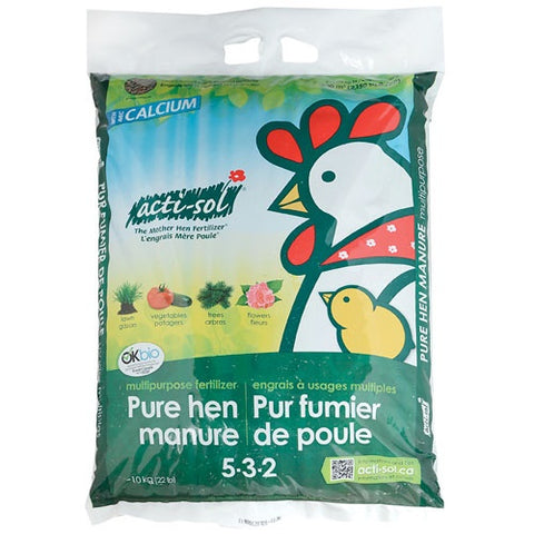 Fumier de poulet en granules "Acti-sol"