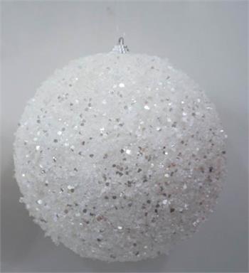 Boule de Noël scintillante