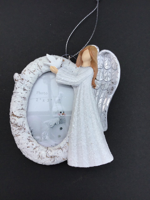 Ornement d'ange avec cadre