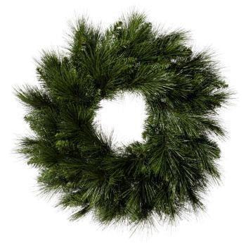 Couronne d'aiguilles de pin double
