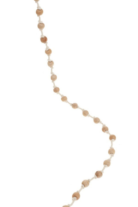 Guirlande de boules beige