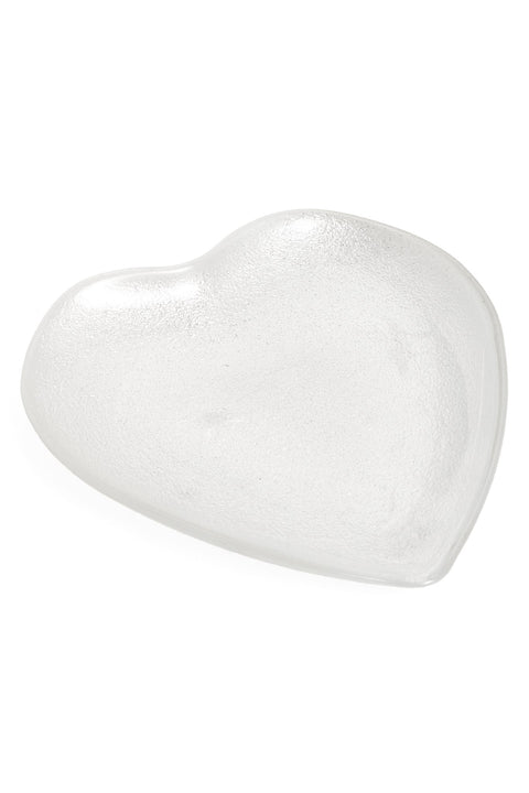 Décoration de coeur en verre
