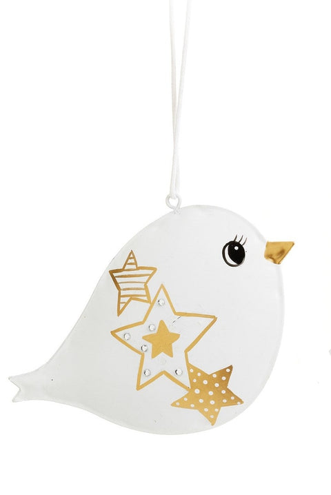 Ornement d'oiseau avec étoile