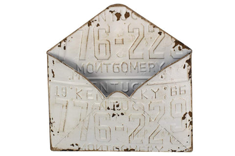 Décoration de lettre en métal
