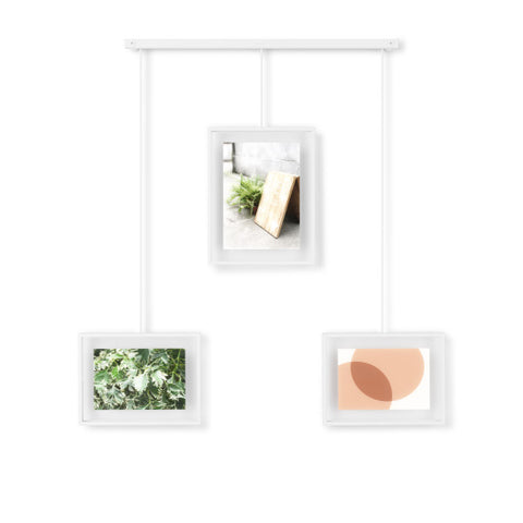 Ensemble de 3 cadres blanc