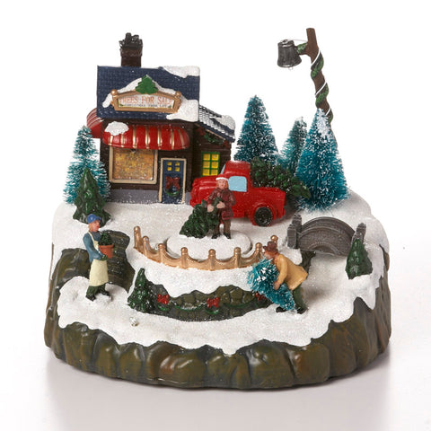 Décoration de village de Noël