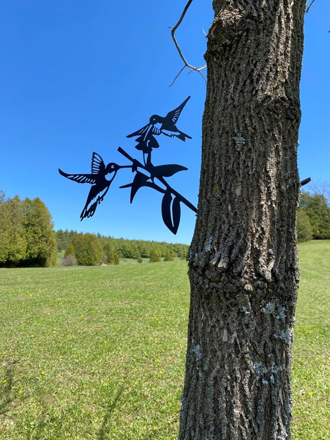 Décoration "Double colibris"