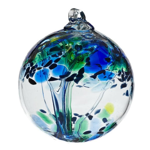 Boule en verre soufflé à arbre enchanté "Bienveillance"