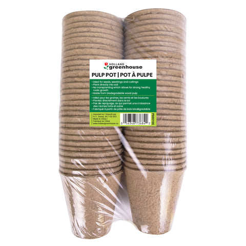 Pot rond a pulpe 3 pouces
