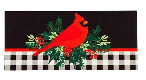 Insert de tapis avec cardinal