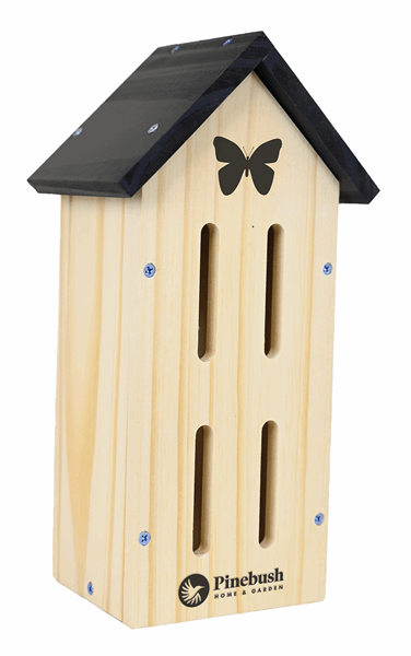 Cabane en bois pour papillons