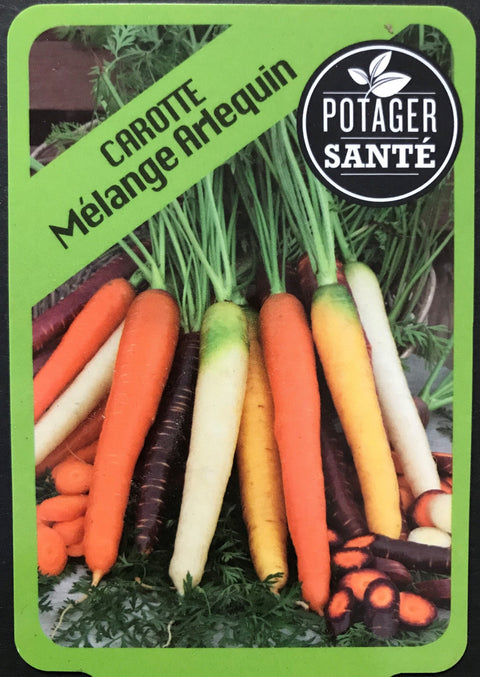 Carotte mélange Arlequin / Potager Santé