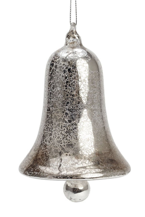 Ornement de cloche argent