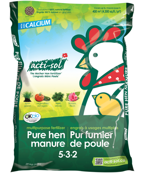 Fumier de poulet en granules "Acti-sol"