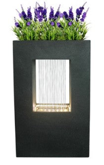 Fontaine modulaire avec lumière DEL