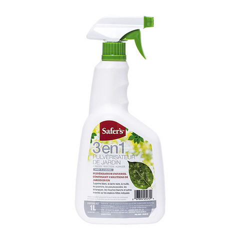 Insecticide/miticide/fongicide Safer's 3 en 1