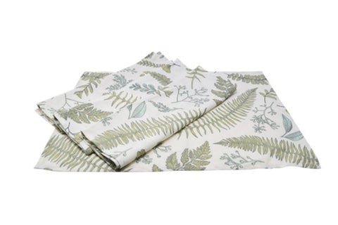 Set de 4 napperons à motifs végétal