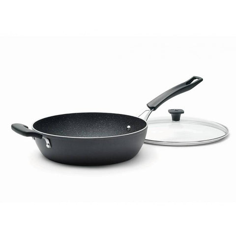 Poêle à frire profonde en aluminium forgé antiadhésif «  The Rock » de 28 cm