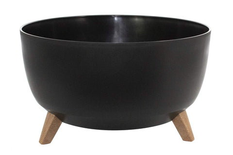 Pot Roma sur pieds noir