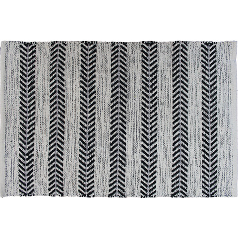 Tapis Arrow black