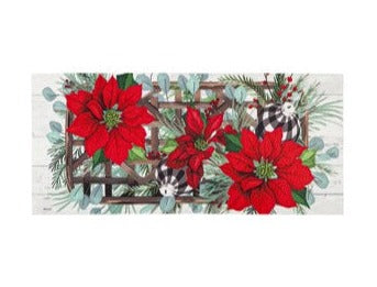 Insert de tapis "Poinsettia"