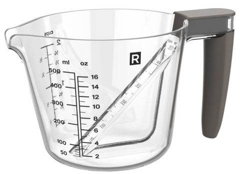 Tasse à mesurer vue de haut Ricardo