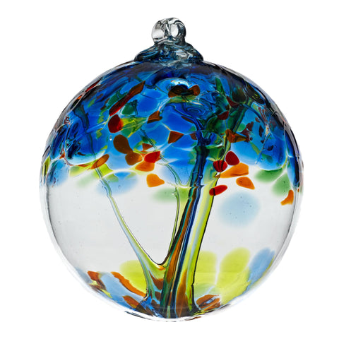 Boule de verre soufflé à arbre enchanté "Rêves"