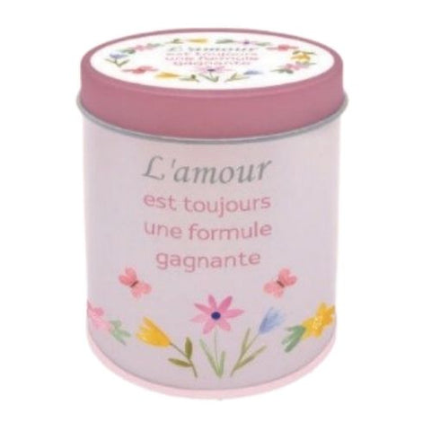 Bougie "L’amour est toujours une formule gagnante"