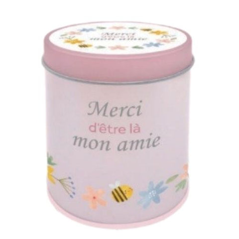 Bougie "Merci d’être là, mon amie"