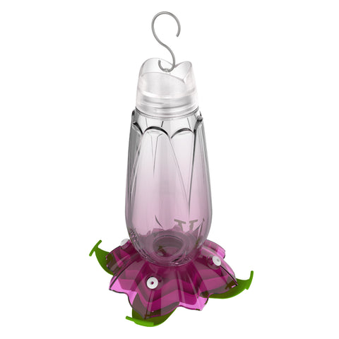Abreuvoir pour colibris floral violette