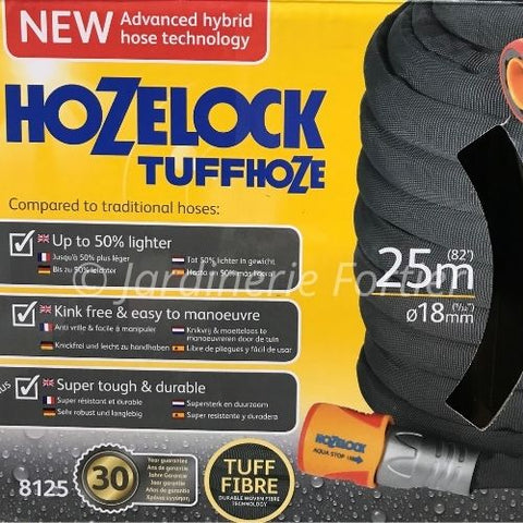 Boyau d'arrosage extensible Hozelock Tuffhoze 25 m
