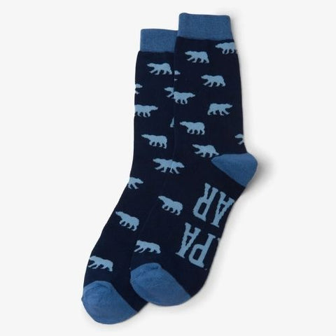 Chaussettes pour homme "Papa ours" - Hatley Little Blue House