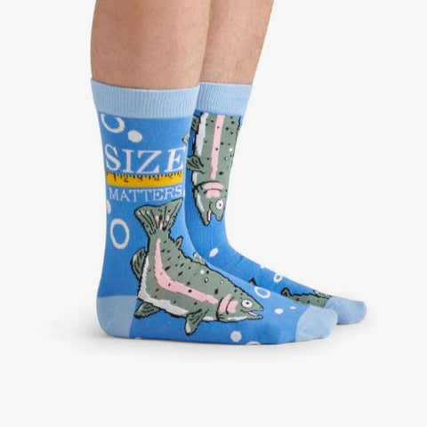 Chaussettes pour homme "Poisson Size Matters" - Hatley Little Blue House