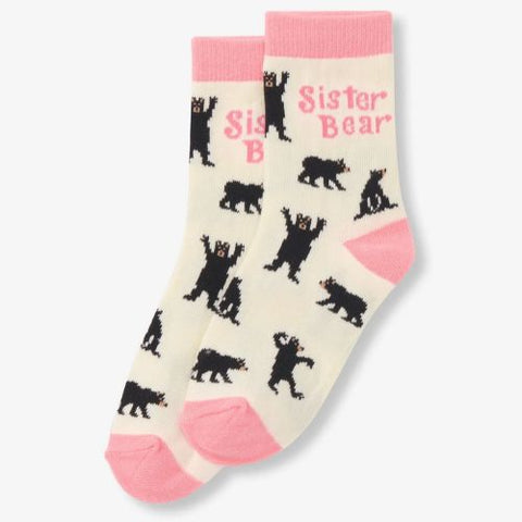Chaussettes pour enfant "Sœur oursonne" - Hatley Little Blue House