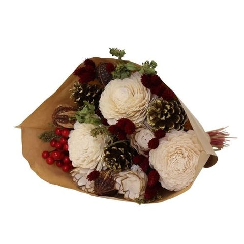 Bouquet artificiel de Noël