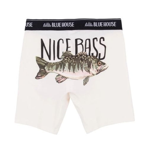 Caleçon boxeur pour homme "Perche Nice Bass" - Hatley Little Blue House