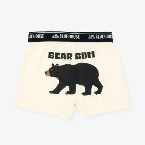 Caleçon boxeur pour garçon "Ours Bear Bum" - Hatley Little Blue House