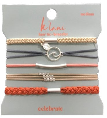Bracelets et attaches cheveux "Celebrate" - KLANI