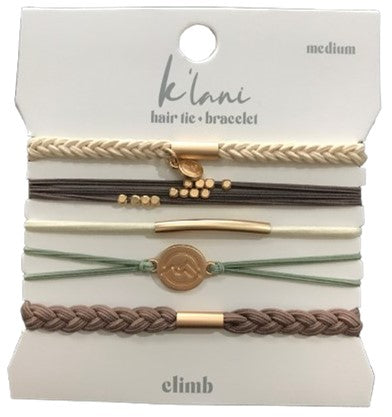 Bracelets et attaches cheveux "Climb" - KLANI