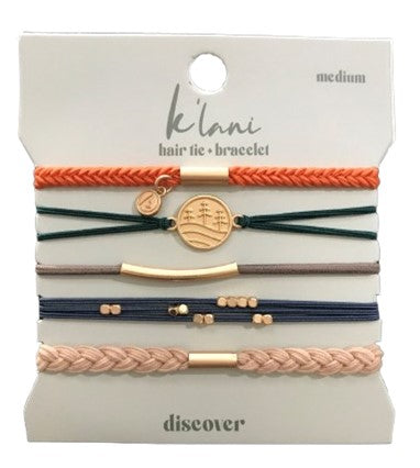 Bracelets et attaches cheveux "Discover" - KLANI