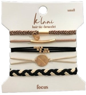 Bracelets et attaches cheveux "Focus" - KLANI